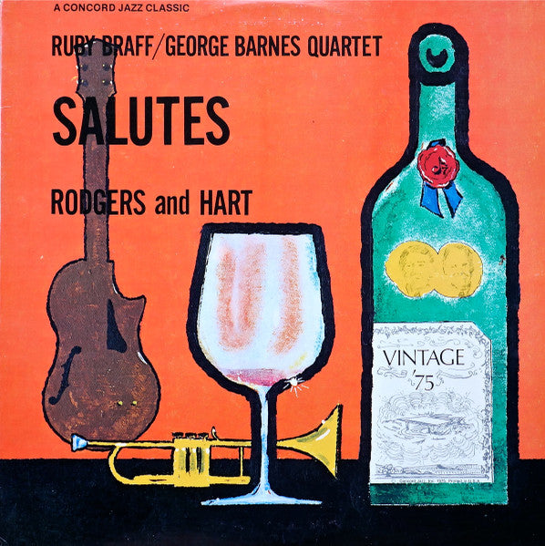Ruby Braff / George Barnes Quartet - Salutes Rodgers and Hart (CD)