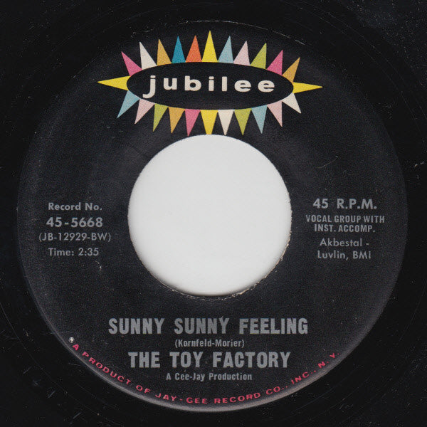 The Toy Factory - Sunny (CD)