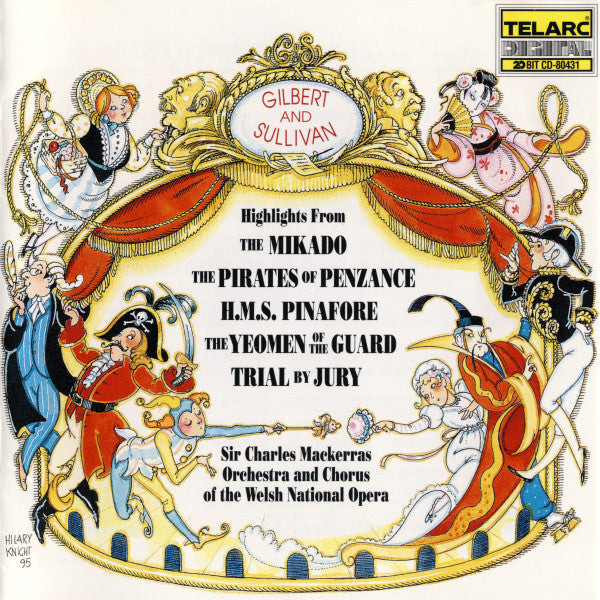 Sir Charles Mackerras / The Welsh National Opera Orchestra / Welsh National Opera Chorus - Gilbert & Sullivan: Highlights (CD)