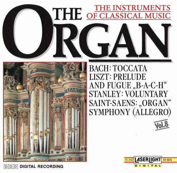 Hannes Kaestner, organ - The Instruments Of Classical Music: The Organ (CD)