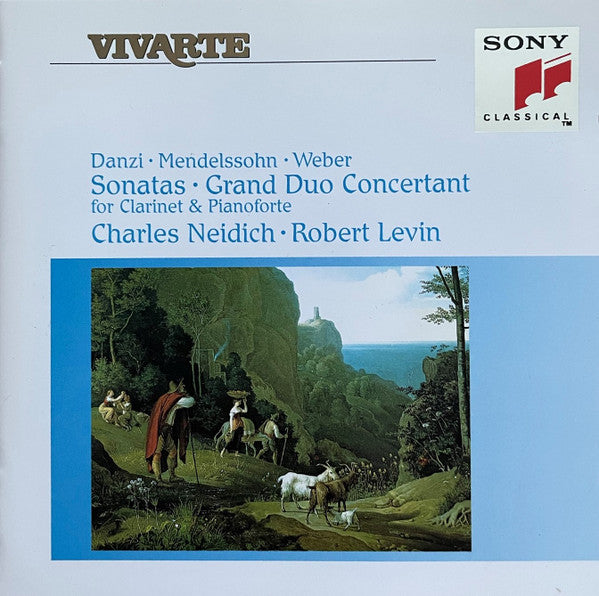 Franz Danzi / Felix Mendelssohn-Bartholdy / Carl Maria von Weber / Charles Neidich / Robert Levin - Danzi / Mendelssohn / Weber: Sonatas/Grand Duo Concertant for Clarinet & Pianoforte (CD)
