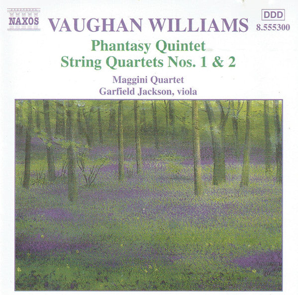Williams - Vaughan Williams: Phantasy Quintet/String Quartets Nos. 1 & 2 (CD)