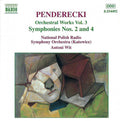 Penderecki - Penderecki: Orchestral Works, Vol. 3: Symphony No. 2 / Symphony No. 4 (CD)
