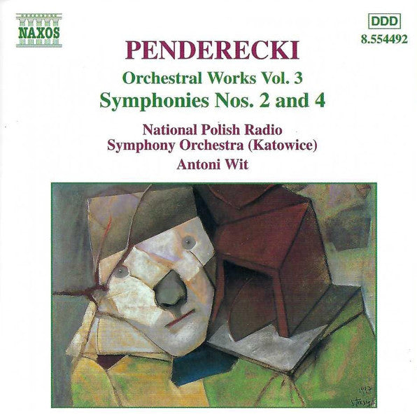 Penderecki - Penderecki: Orchestral Works, Vol. 3: Symphony No. 2 / Symphony No. 4 (CD)