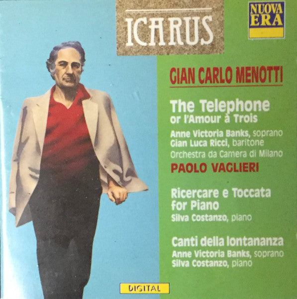 Menotti: The Telephone; Ricercare & Toccata; Canti Dell Lontananza (CD)