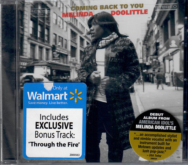Melinda Doolittle - Coming Back To You (CD)