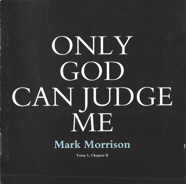Mark Morrison - Only God Can Judge Me (CD)