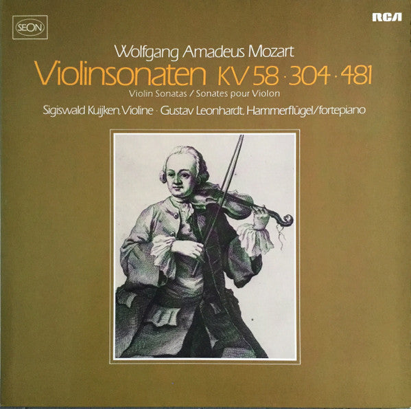 Wolfgang Amadeus Mozart / Gustav Leonhardt / Sigiswald Kuijken - Mozart: Sonatas for Piano and Violin (CD)