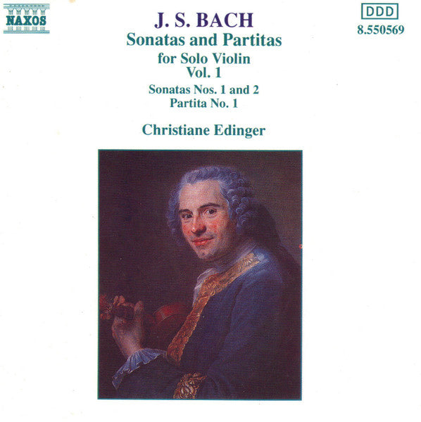 Johann Sebastian Bach / Christiane Edinger - Bach, J.S.: Violin Sonatas And Partitas, Vol. 1 (CD)