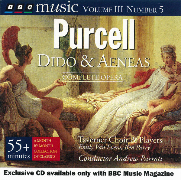 Henry Purcell / Taverner Choir / Emily Van Evera / Ben Parry / Andrew Parrott - Purcell: Dido & Aeneas (Complete Opera) (CD)