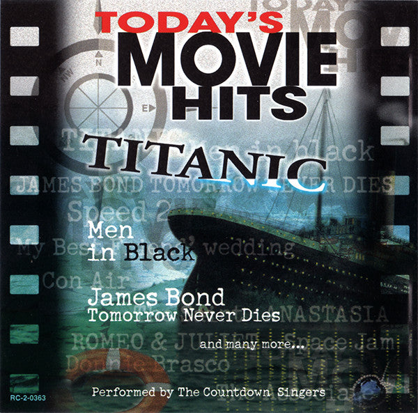 The Countdown Singers - Today's Movie Hits (CD)