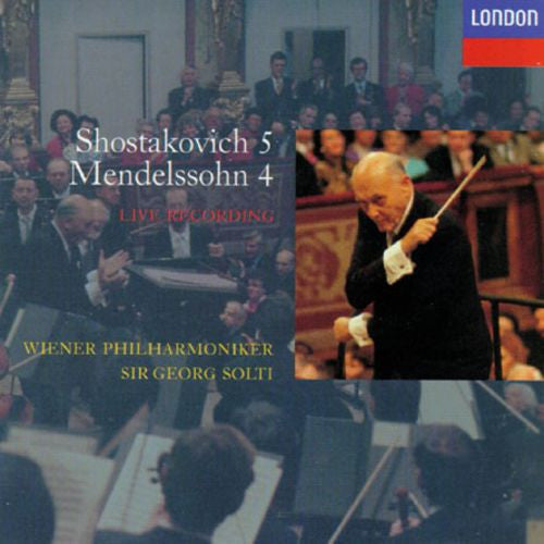Shostakovich - Shostakovich: Symphony No. 5 / Mendelssohn: Symphony No. 4 ~ Solti (CD)