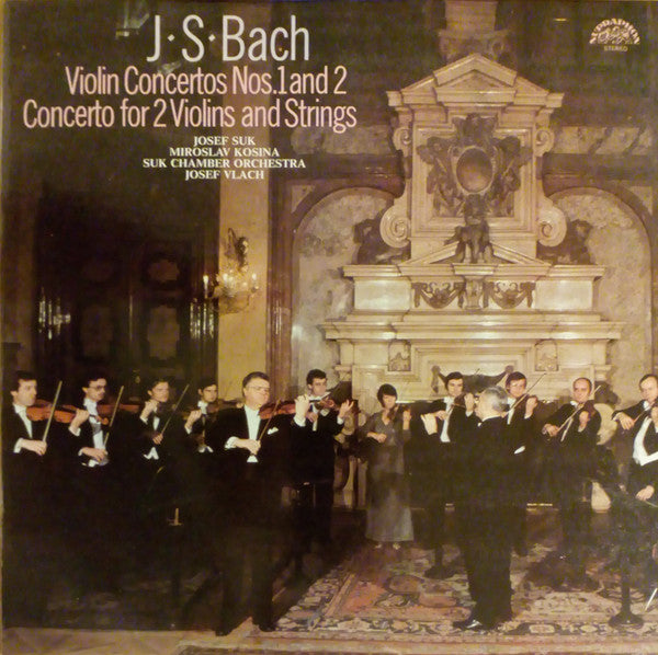 Johann Sebastian Bach / Josef Suk / Miroslav Kosina / Suk Chamber Orchestra / Josef Vlach - Bach;Violin Concs.1&2/2 Violin (CD)