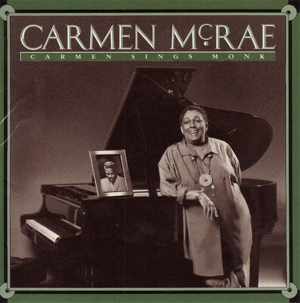 Carmen McRae - Carmen Sings Monk (CD)