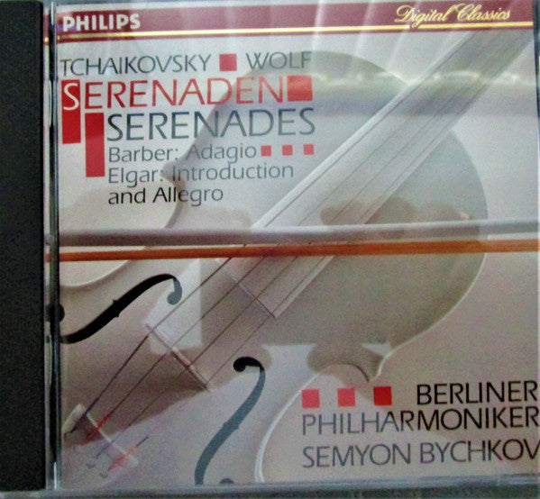 Tchaikovsky - Tchaikovsky: Serenade in C / Barber: Adagio for Strings / Wolf: Italian Serenade / Elgar: Introduction and Allegro (CD)