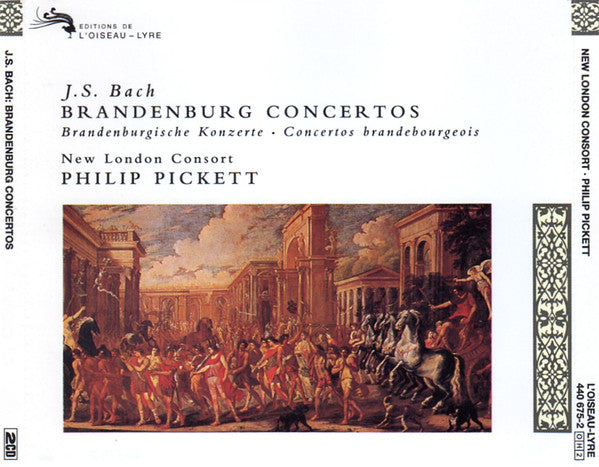 Bach - Bach: Brandenburg Concertos BWV 1046-1051 /New London Consort Pickett (CD)