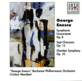 Enescu - Enescu: Symphonie Concertante Op. 8 / Sept Chansons Op. 15 / Chamber Symphony Op. 33 (CD)