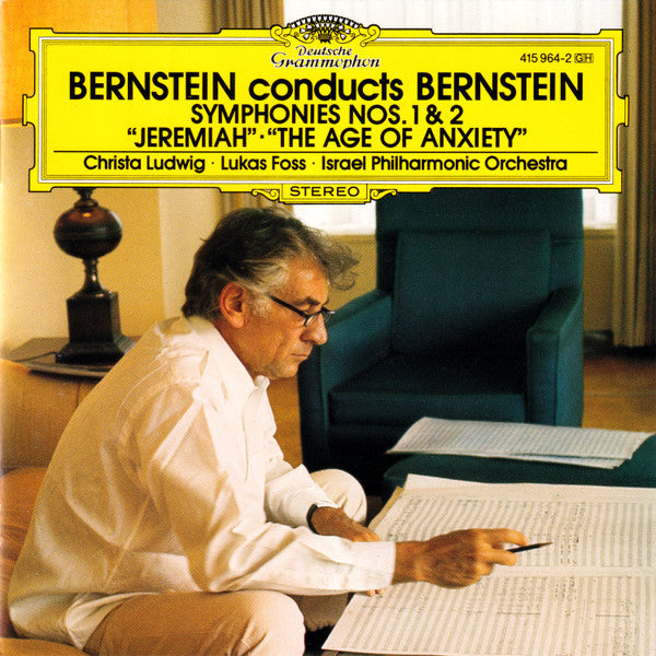 Bernstein - Bernstein Conducts Bernstein Symphonies Nos. 1 & 2 "Jeremiah" "Age of Anxiety"