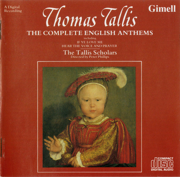 Thomas Tallis / The Tallis Scholars / Peter Phillips - Tallis: The Complete English Anthems (CD)