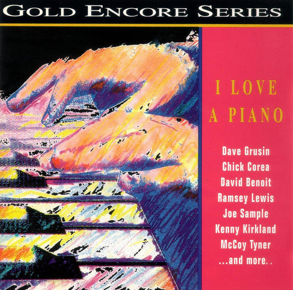 Dave Grusin - I Love a Piano (Gold Encore Series) (CD)