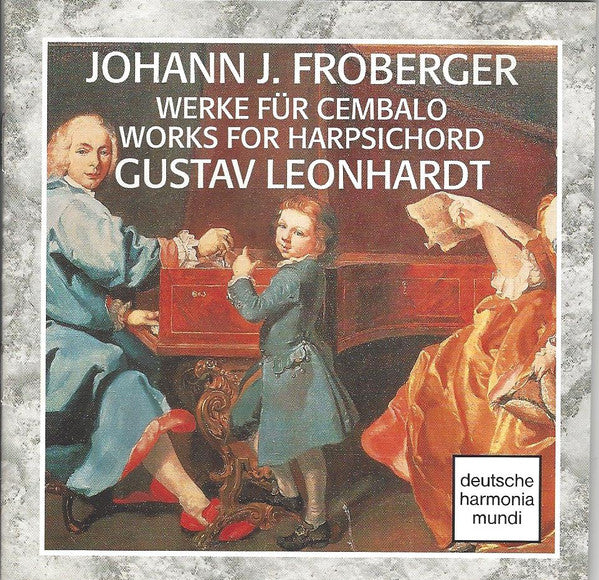 Johann Jakob Froberger / Gustav Leonhardt - Froberger: Harpsichord works (CD)