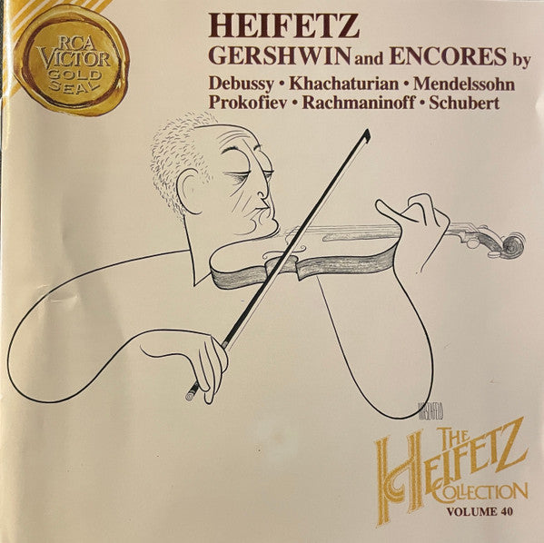 Jascha Heifetz / George Gershwin - Gershwin & Encores (CD)
