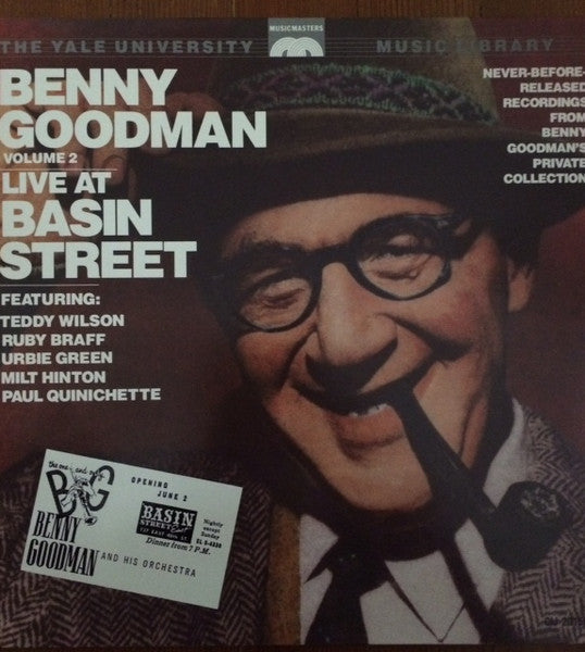 Benny Goodman / Teddy Wilson / Ruby Braff / Urbie Green / Milt Hinton / Paul Quinichette - Yale Archives Vol. 2 ( Live At Basin Street) (CD)