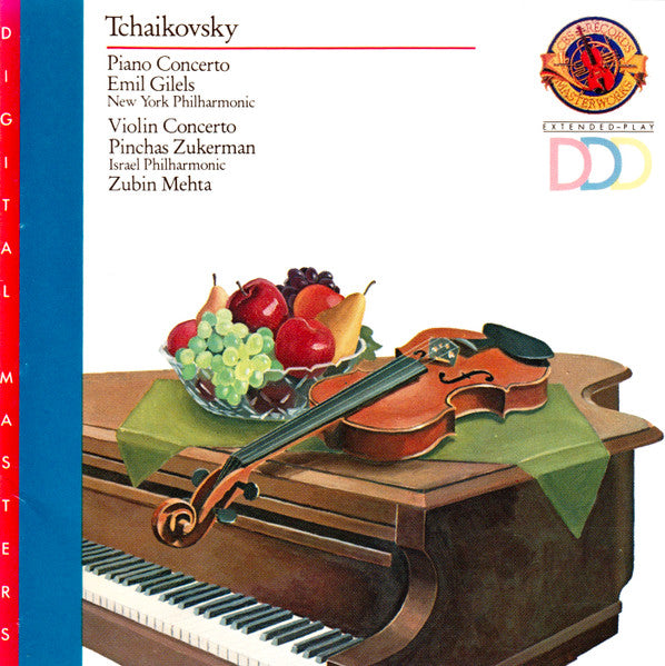 Tchaikovsky - Tchaikovsky: Piano Concerto / Violin Concerto (CD)