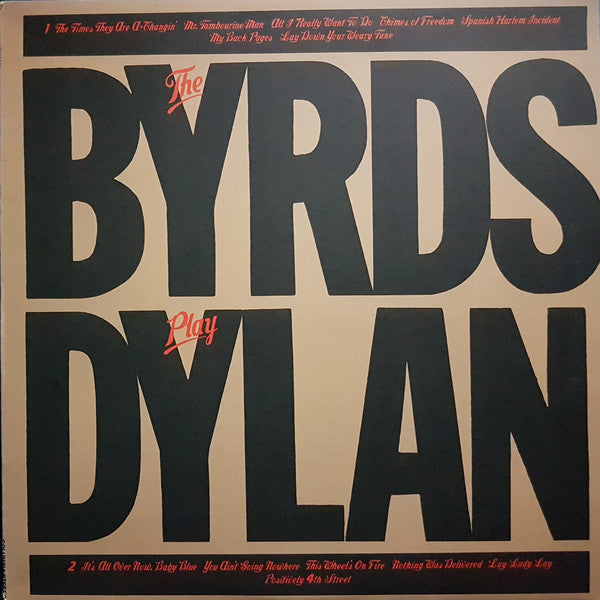 The Byrds - The Byrds Play Dylan (CD)