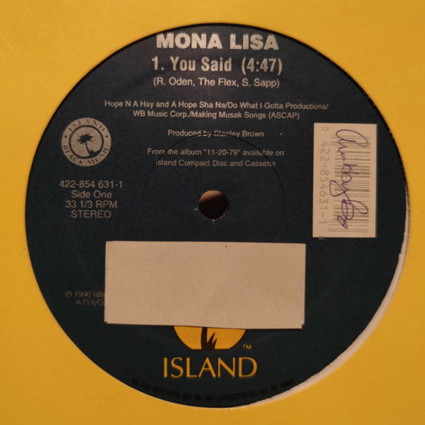 Mona Lisa - You Said / You Can't Be Wasting My Time (CD)