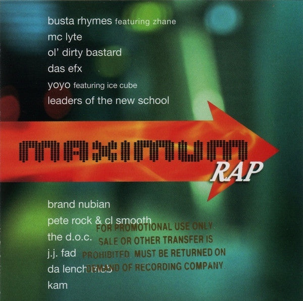 Maximum Hits: Rap (CD)