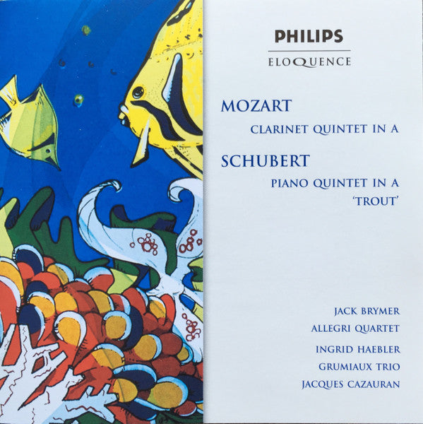 Wolfgang Amadeus Mozart / Franz Schubert - Schubert: Pno QNT in a (Trout) / Mozart: Clar QNT (CD)