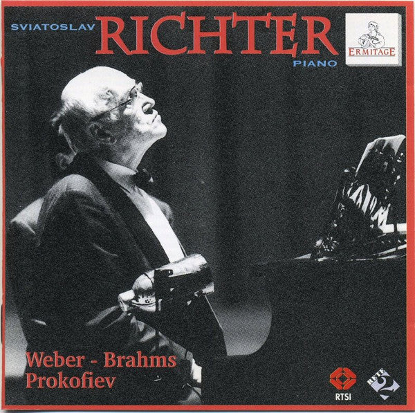 Sviatoslav Richter / Carl Maria von Weber / Johannes Brahms / Sergei Prokofiev - Piano Recital Locarno 1966 (CD)