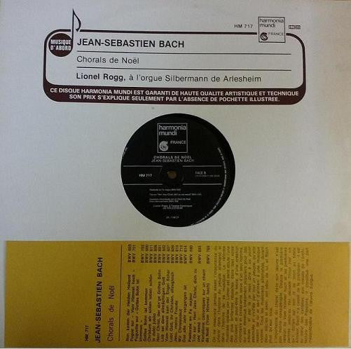 Johann Sebastian Bach / Lionel Rogg - Bach: Chorals De Noël (CD)