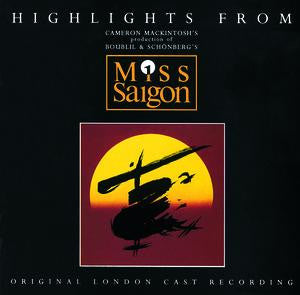 Schonberg, Claude-Michel - Miss Saigon (1995 Studio Cast - Highlights) (CD)