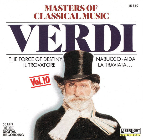 Giuseppe Verdi - Masters Of Classical Music: Verdi (CD)
