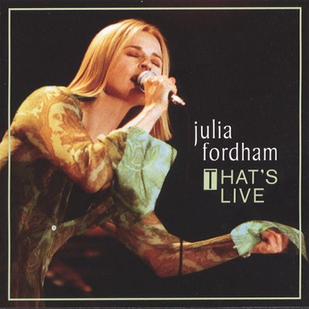 Julia Fordham - That's Live (CD)