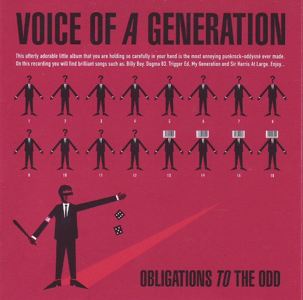 Voice Of A Generation - Obligations to the Odd (CD)