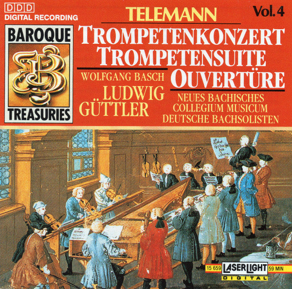 Telemann - Telemann: Trumpet Concerto Trumpet Suite Overture (CD)