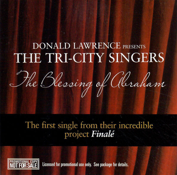 Donald Lawrence / The Tri-City Singers - Blessing of Abraham (CD)