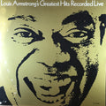 Louis Armstrong - Louis Live: Louis Armstrong's Greatest Hits Live (CD)