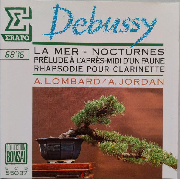 Claude Debussy / Alain Lombard / Armin Jordan / Orchestre Philharmonique De Strasbourg / Orchestre National De L'Opera De Monte-Carlo - La Mer Nocturnes (CD)