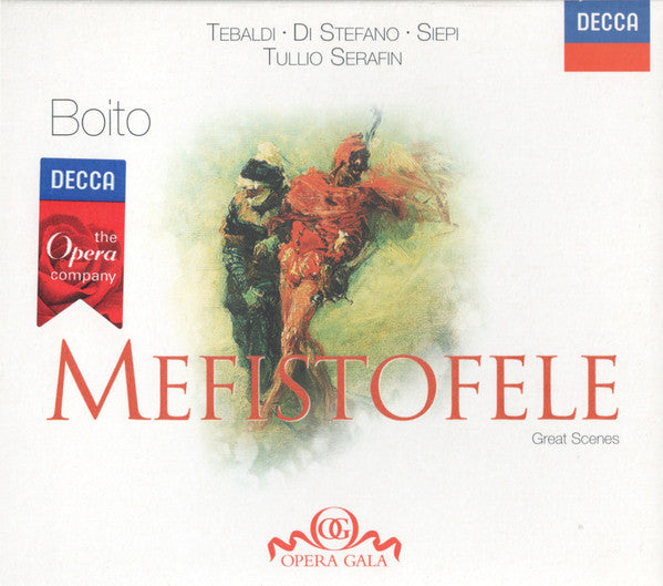 Arrigo Boito / Renata Tebaldi / Giuseppe di Stefano / Cesare Siepi / Tullio Serafin - Boito: Mefistofele (highlights) (CD)