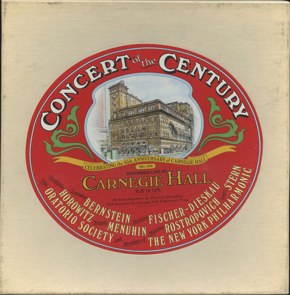 Leonard Bernstein - Concert of the Century: Celebrating the 85th Anniversary of Carnegie Hall (CD)