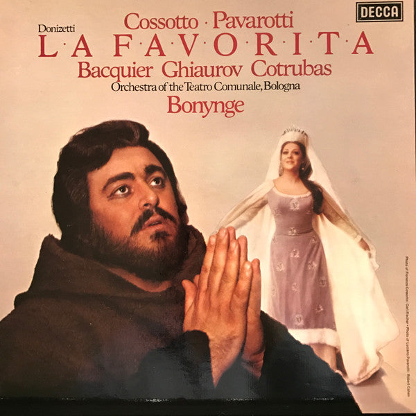 Gaetano Donizetti / Fiorenza Cossotto / Luciano Pavarotti / Gabriel Bacquier / Nicolai Ghiaurov / Orchestra Del Teatro Comunale Di Bologna / Coro del Teatro Comunale di Bologna / Richard Bonynge - La Favorita (CD)
