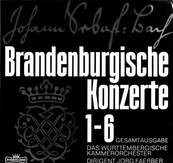 Bach - Brandenburg Concerto 1-6 (CD)