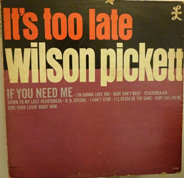 Wilson Pickett - I Can't Stop (CD)