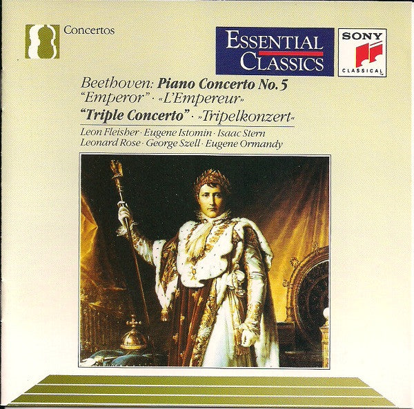 BEETHOVEN - Beethoven: Piano Concerto No. 5 / Triple Concerto (CD)