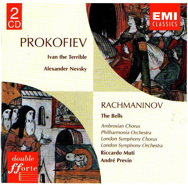 Prokofiev - Prokofiev Ivan the Terrible / Alexander Nevsky Rachmaniov The Bells (CD)