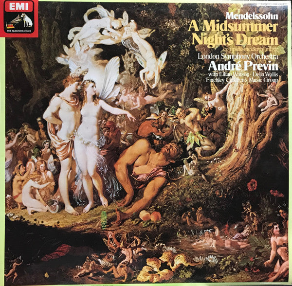 Mendelssohn - Mendelssohn: A Midsummer Night's Dream ~ Previn (CD)
